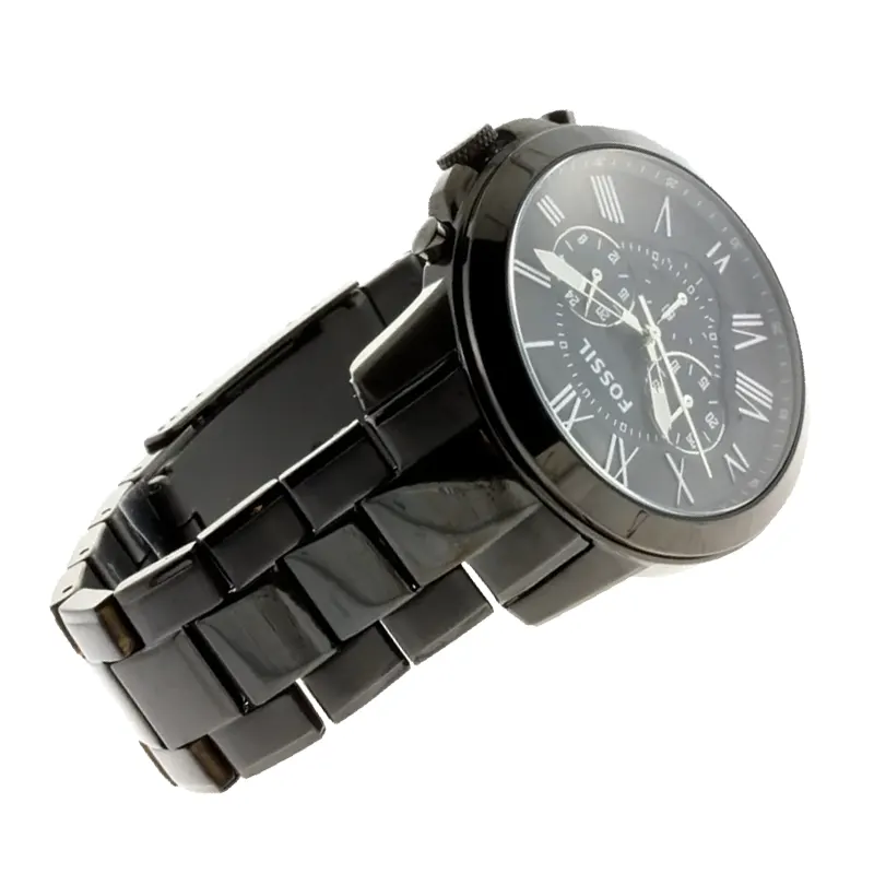 Fossil Grant Chronograph Black Dial Men's Watch | FS4832